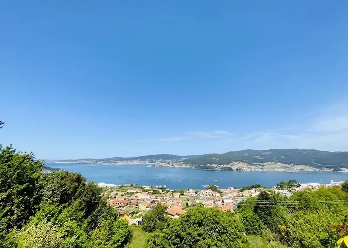 Al Mar Vista Panoramica A La Ria De Horská chata Vigo